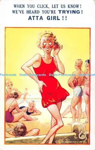R517370 When You Click Les Us Know Bamforth Holiday Reply Series No 373