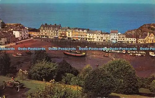 R519537 Ilfracombe Harbour From St James Gardens Plastichrome by Colourpicture G