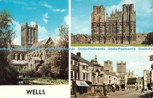 R517543 Wells The Cathedral and Swan Pool The Cathedral West Front The Market Pl