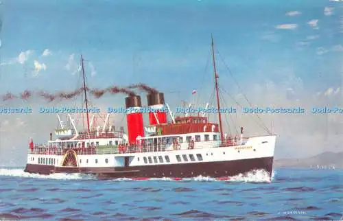 R517625 Waverley the Last Sea Going Paddle Steamer in the World Cruises the High