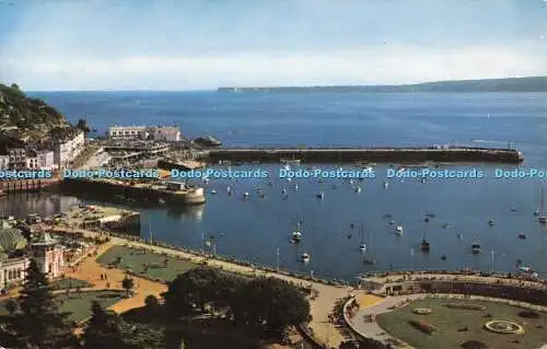 R523395 Torquay Der Hafen von Waldon Hill