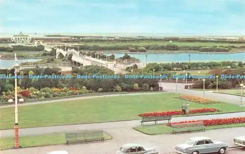 R519727 Southport Bridge Walk Postkarte
