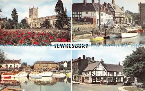 R523439 Tewkesbury The Abbey The Black Bear Inn Multi View