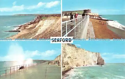 R517760 Seaford From the Cliffs Rough Seas Splash Point The Martello Tower Multi