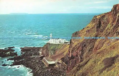 R523538 Hartland Point Leuchtturm und Lundy Island