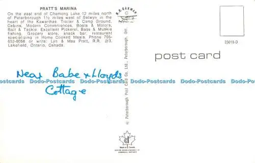 R523574 Pratt Marina Dexter Farbe M R O Oakman Peterborough Postkarte