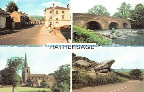 R517874 Hathersage St Michael Church Lead Mill Bridge Toad Mouth Rock J Salmon M