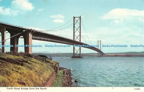 R517901 Forth Road Bridge from the North E T W Dennis Photocolour 1975