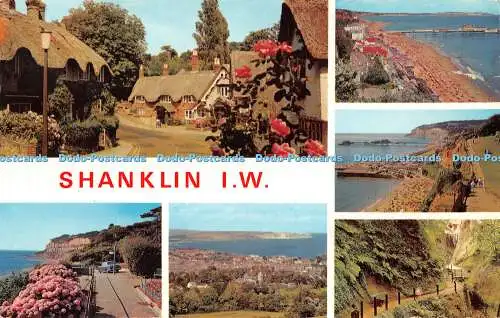 R519959 Shanklin The Chine Shanklin Old Village W J Nigh Jarrold Multi View 1971