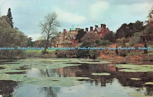 R517937 Sandringham House and Lake Ernest Joyce Plastichrome A J Howard 1964