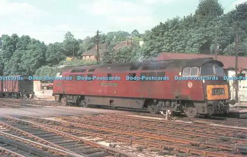 R523677 Western Class 52 Diesel Hydraulic No D 1073 Western Bulwark at Exeter on