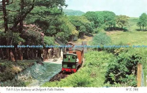 R523683 Tal y Llyn Railway at Dolgoch Falls Station Bamforth 1985