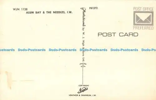 R517981 I W Alum Bay and The Needles W J Nigh Plastichrome