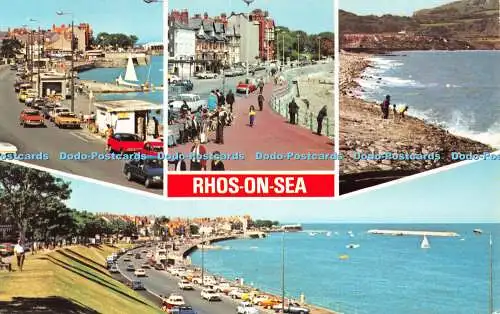 R517983 Rhos on Sea Penrhyn Bay Promenade E T W Dennis Photocolour Multi View