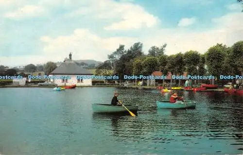 R521992 The Boating Pond Biggar PT36048 1975