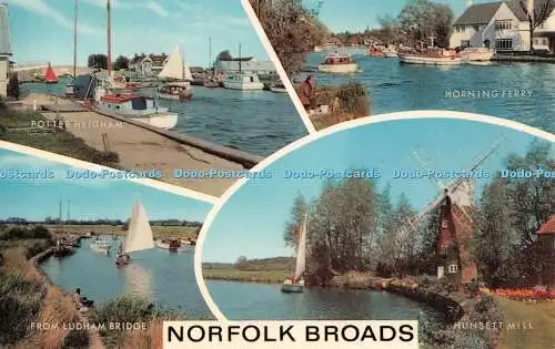 R523718 Norfolk Broads Potter Heigham J Salmon Multi View