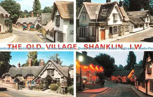 R523745 Shanklin I W The Old Village The Village by Day Nigh Jarrold Multi View