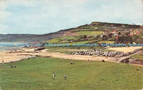 R526031 River Char and Beach Charmouth WHS 989 W Skipper Plastichrome Colourpict