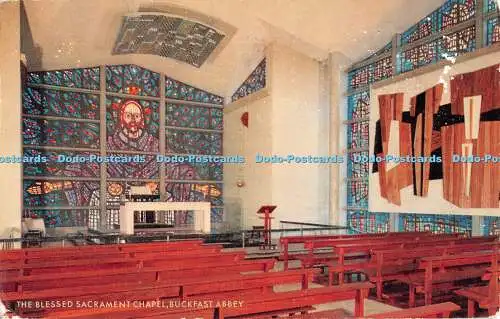 R522037 Buckfast Abbey The Blessed Sacrament Chapel J Salmon Cameracolour 1970