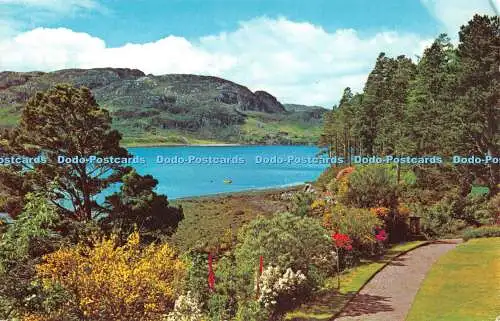 R518034 Loch Ewe von Inverewe Garden Dies ist ein subtropischer Garten im Norden W