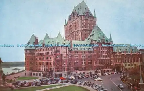 R526045 Chateau Frontenac Quebec Canada S J Hayward Scenic Art Emile Kirrouac