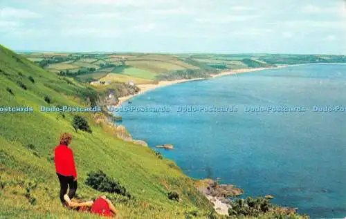 R522048 Devon Start Point Coastal View J Arthur Dixon