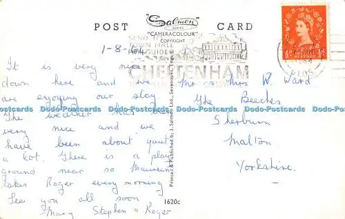 R518051 Great Malvern J Salmon Postkarte