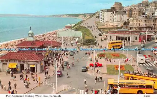 R523790 Bournemouth Pier Ansatz Blick nach Westen E T W Dennis