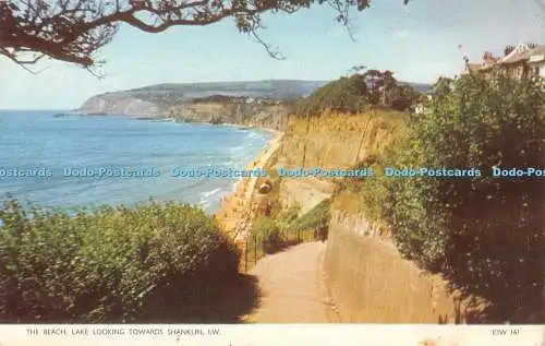 R520090 The Beach Lake mit Blick auf Shanklin I W KIW 161 Cotman Farbe Nigh Ja