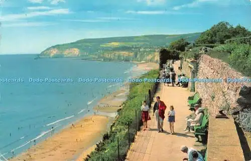 R520109 Cliff Path Sandown I W G Dean The Bay Series 1966 D145