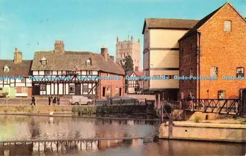 R522100 Tewkesbury Abel Fletcher Mill Photo Precision Limited Colourmaster Inter