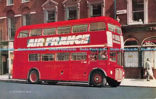 R523831 A London Bus J Salmon Postkarte