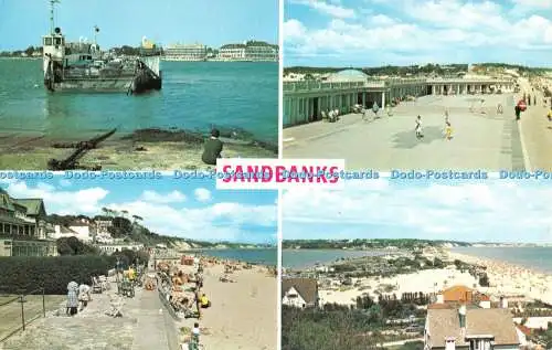R522131 Sandbänke Mehrfachansicht Postkarte