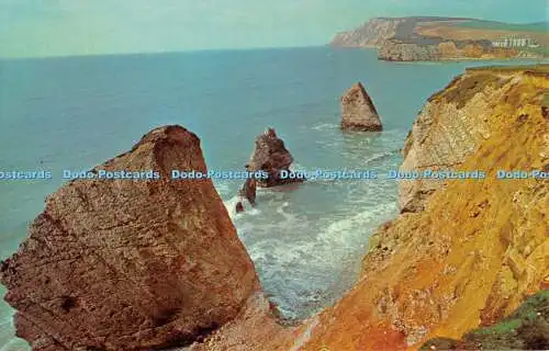 R526156 Freshwater Bay I W Mermaid Rock 1969 Nigh Jarrold