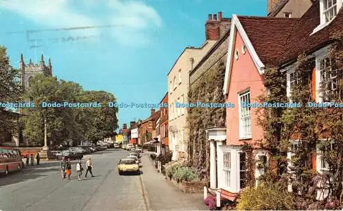 R523912 Essex High Street Dedham John Hinde E W Pawsey 1986