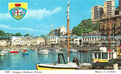 R522207 Devon Torquay Harbour Harvey Barton J C Ticehurst 1975