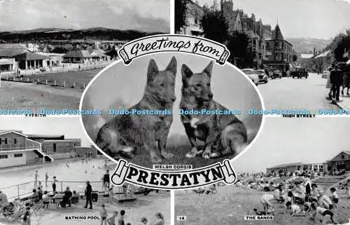 R518215 Grüße aus Prestatyn Welsh Corgis High Street Multi View