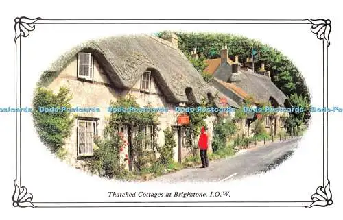 R526218 Reetgedeckte Cottages in Brighstone I O W Colourmaster International Cameo P