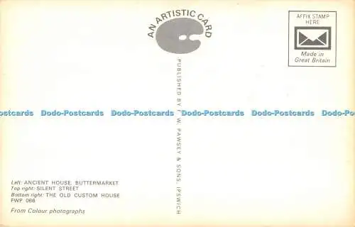 R520263 Ipswich An Artistic Card F W Pawsey Multi View