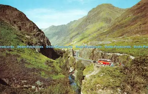 R523970 Glen Coe Blick in die Schlucht