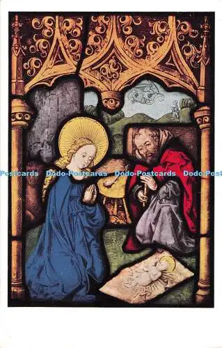 R518255 Victoria and Albert Museum The Nativity H M Stationery Office by Mardon