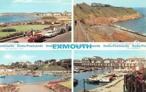 R522264 Exmouth The Esplanade The Boating Pool The Harbour E T W Dennis Photocol