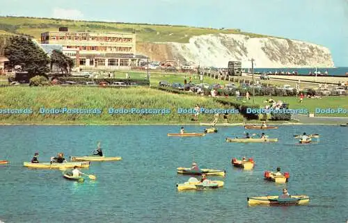 R523987 Sandown The Canoe Lake W J Nigh Jarrold 1972