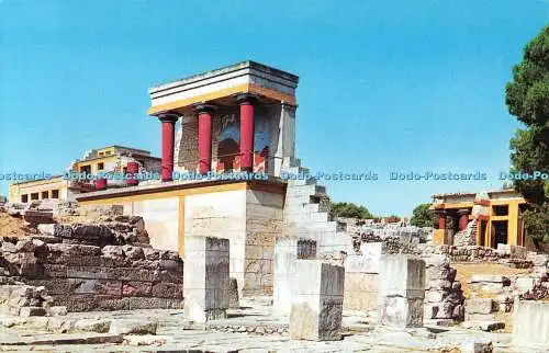 R520294 Olympic Airways Kreta Minoischer Palast von Knossos aus dem 3. Jahrtausend