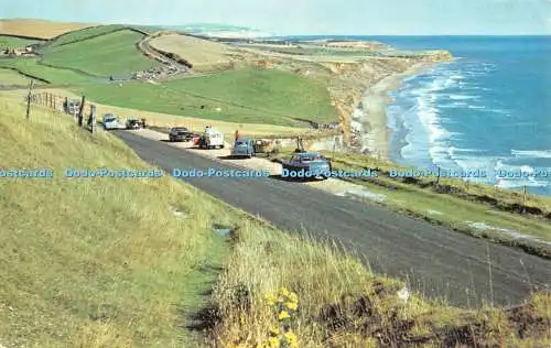 R518285 Compton Bay I W From Freshwater Downs W J Nigh Jarrold