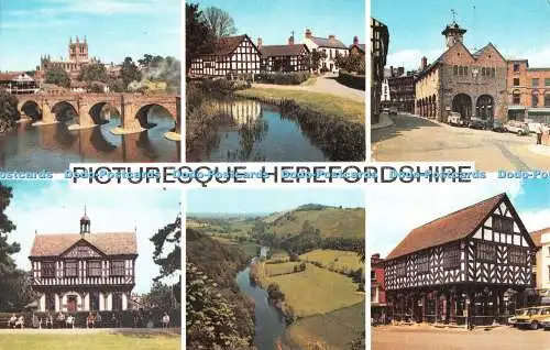 R518308 Malerisches Herefordshire Hereford Ross on Wye J Salmon Multi View