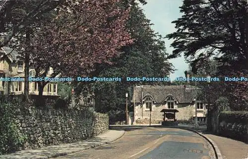 R520323 WJN 1096 The Old Village Shanklin I W Nigh Plastichrome Colourpicture Pu