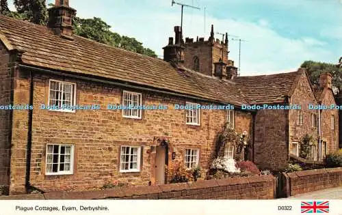 R518324 Derbyshire Plague Cottages Eyam E T W Dennis