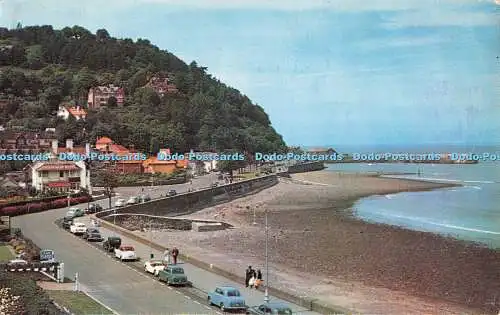 R526353 Esplanade and North Hill Minehead WHS 858 1962 Plastichrome Colourpictur