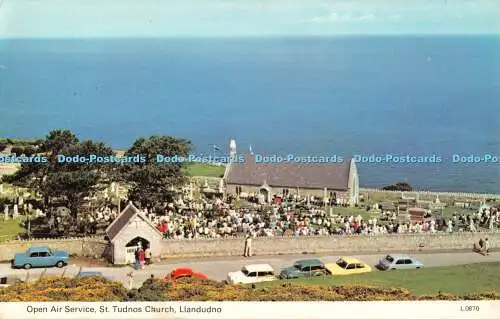 R518364 Llandudno Freilichtdienst St Tudnos Kirche E T W Dennis 1976